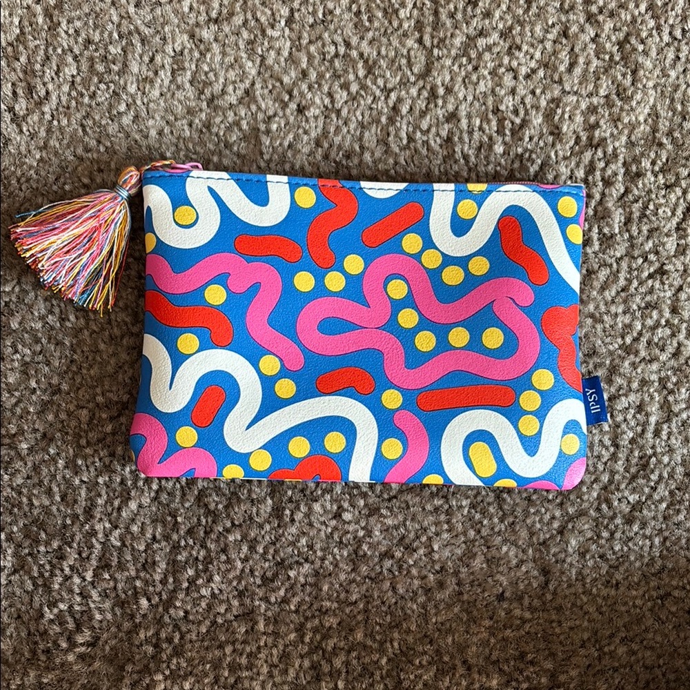 Colorful Abstract Pattern Pouch
